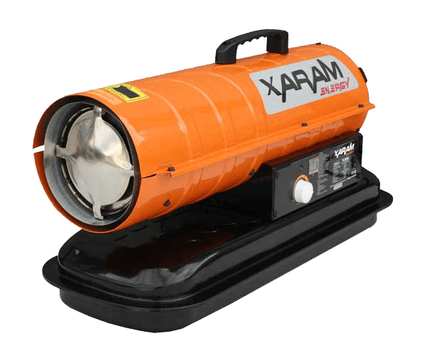 Nagrzewnica olejowa bez odprowadzenia spalin XARAM Energy TK-20000 o mocy 22kW